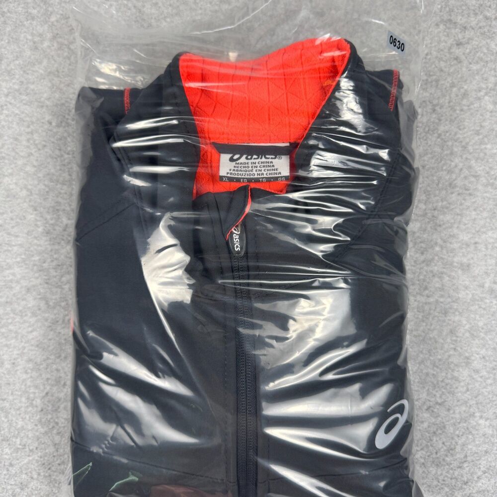 Asics Men's Ultra Waterproof Running Jacket W/ Reflective Strip and Vents - XL - Picture 9 of 9